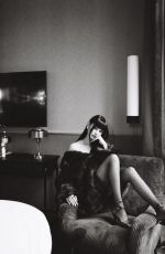 RHINA LOVE at a Photoshoot, December 2023