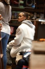 RIHANNA and A$AP Rocky at Kemo Sabe in Aspen 12/28/2023
