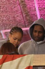RIHANNA and A$AP Rocky at Kemo Sabe in Aspen 12/28/2023