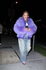 RIHANNA Arrives at at Rocks Fenty x Puma Avanti Sneakers Activation Event in Hollywood 12/18/2023