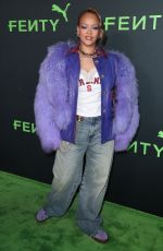 RIHANNA at Fenty x Puma Creeper Phatty Launch Party in Los Angeles 12/18/2023