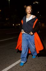 RIHANNA Out and About in Los Angeles 11/30/2023