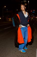 RIHANNA Out and About in Los Angeles 11/30/2023