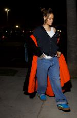 RIHANNA Out and About in Los Angeles 11/30/2023