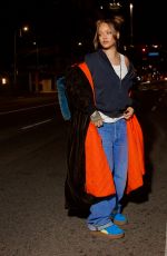 RIHANNA Out and About in Los Angeles 11/30/2023