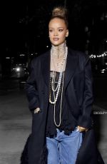 RIHANNA Out and About in Los Angeles 12/10/2023