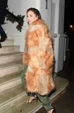 RITA ORA Arrives at Charlott Tilbury