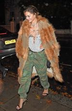 RITA ORA Arrives at Charlott Tilbury