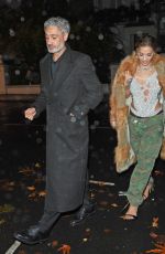 RITA ORA Arrives at Charlott Tilbury