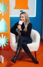 RITA ORA at An Interview for Capital at O2 Arena in London 12/10/2023