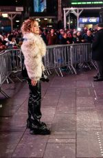 RITA ORA at Times Square in New York 12/30/2023
