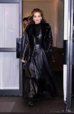 RITA ORA Leaves Her Hotel in New York 12/29/2023