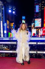 RITA ORA Rehearsing for Dick Clark