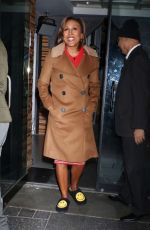 ROBIN ROBERTS Leaves Good Morning America in New York 12/20/2023