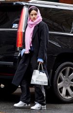 ROSALIA Arrives at Greenwich Hotel in New York 12/28/2023