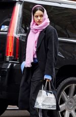 ROSALIA Arrives at Greenwich Hotel in New York 12/28/2023