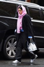ROSALIA Arrives at Greenwich Hotel in New York 12/28/2023