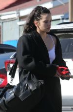 ROSALIA Leaves a Local Gym in Encino 12/01/2023