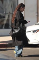 ROSALIA Leaves a Local Gym in Encino 12/01/2023