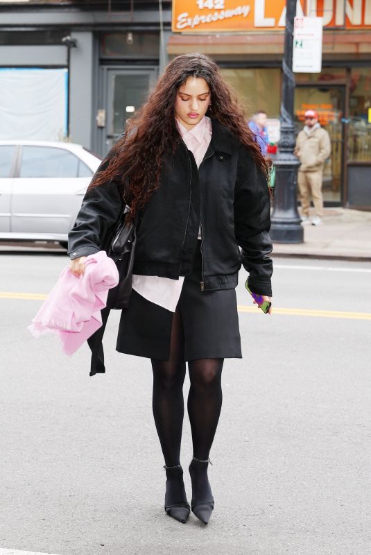 ROSALIA Out and About in New York 12/26/2023