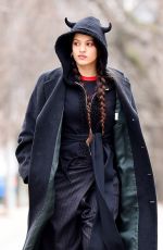 ROSALIA Out at Central Park in New York 12/25/2023