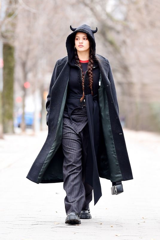 ROSALIA Out at Central Park in New York 12/25/2023