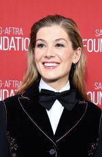 ROSAMUND PIKE at SAG-AFTRA Foundation Presents Career Retrospective with Rosamund Pike at SAG-AFTRA in Los Angeles 12/14/2023