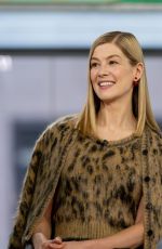 ROSAMUND PIKE at Today Show in New York 12/11/2023
