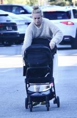 RUMER WILLIS Out with Her Baby Louetta at Erewhon Market in Studio City 12/05/2023