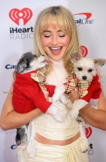 SABRINA CARPENTER at iHeartRadio Z100 Jingle Ball in New York 12/08/2023