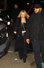 SABRINA CARPENTER Leaves Taylor Swift