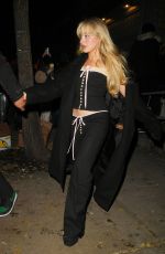 SABRINA CARPENTER Leaves Taylor Swift