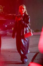 SABRINA CARPENTER Out for Dinner in Los Angeles 12/02/2023