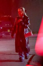 SABRINA CARPENTER Out for Dinner in Los Angeles 12/02/2023