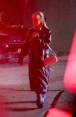 SABRINA CARPENTER Out for Dinner in Los Angeles 12/02/2023