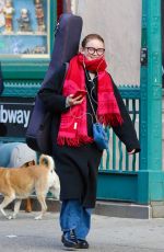 SADIE SINK Out and About in New York 12/20/2023