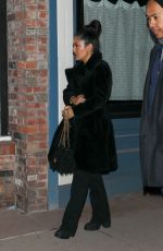SALMA HAYEK Arrives at Kate Hudson