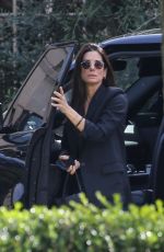 SANDRA BULLOCK Hheading to a Meeting at Warner Bros in Los Angeles 12/11/2023