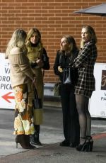 SARA and ERIN FOSTER Night Out at Funke Restaurant in Beverly Hills 11/30/2023