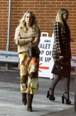 SARA and ERIN FOSTER Night Out at Funke Restaurant in Beverly Hills 11/30/2023