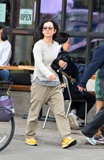 SARA GILBERT Out Shopping in Los Angeles 12/27/2023