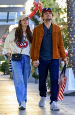 SARA SAMPAIO Out for Christmas Shopping in Beverly Hills 12/16/2023