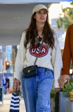 SARA SAMPAIO Out for Christmas Shopping in Beverly Hills 12/16/2023