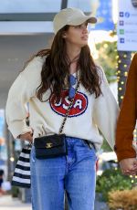 SARA SAMPAIO Out for Christmas Shopping in Beverly Hills 12/16/2023