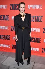 SARAH PAULSON at Opening Night of Second Stage Theater Play Appropriate on Broadway at The Hayes Theater in New York 12/18/2023