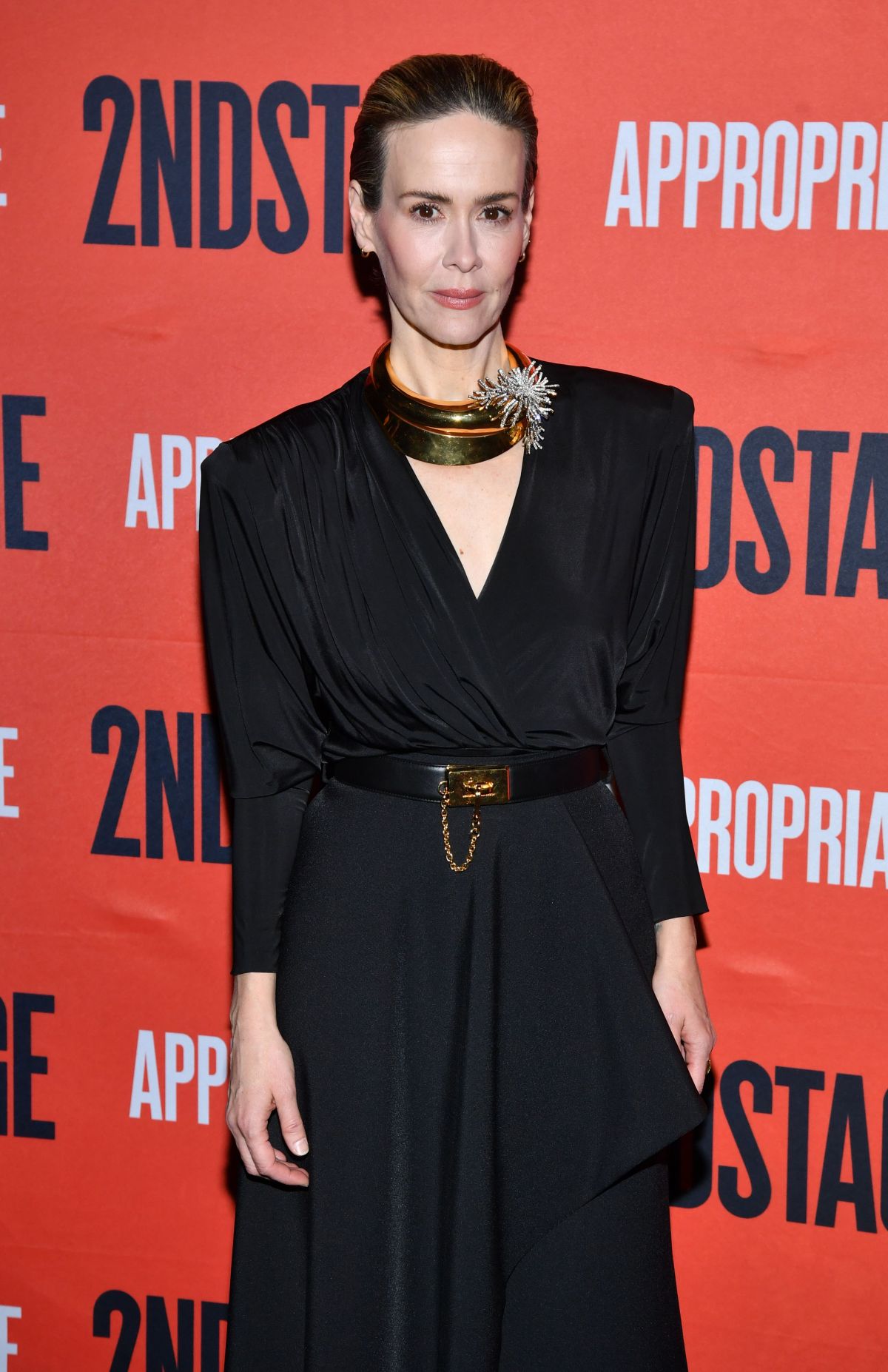 SARAH PAULSON at Opening Night of Second Stage Theater Play Appropriate ...