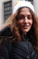 SARAH SHAHI Out at Hearld Sqaure in New York 12/23/2023