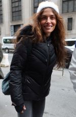 SARAH SHAHI Out at Hearld Sqaure in New York 12/23/2023