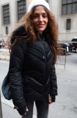 SARAH SHAHI Out at Hearld Sqaure in New York 12/23/2023
