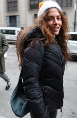 SARAH SHAHI Out at Hearld Sqaure in New York 12/23/2023